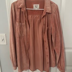 American Eagle Peach Cardigan